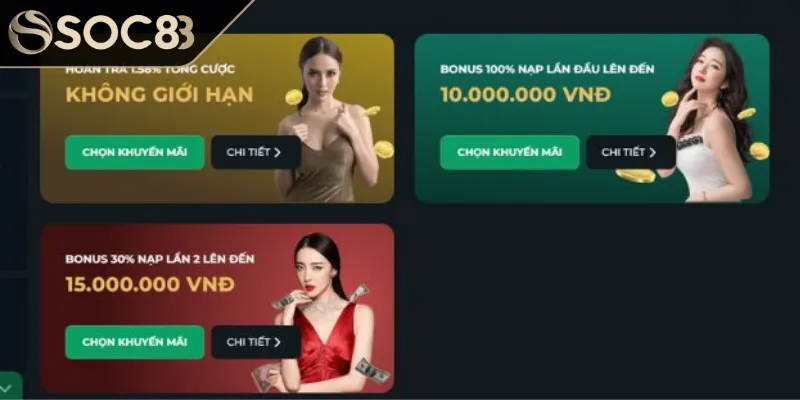 Tổng quan về chương trình khuyến mãi Soc88