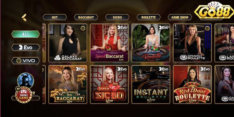 Go 88 Kho game đa dạng tại nền tảng Go 88 bạn nên trải nghiệm